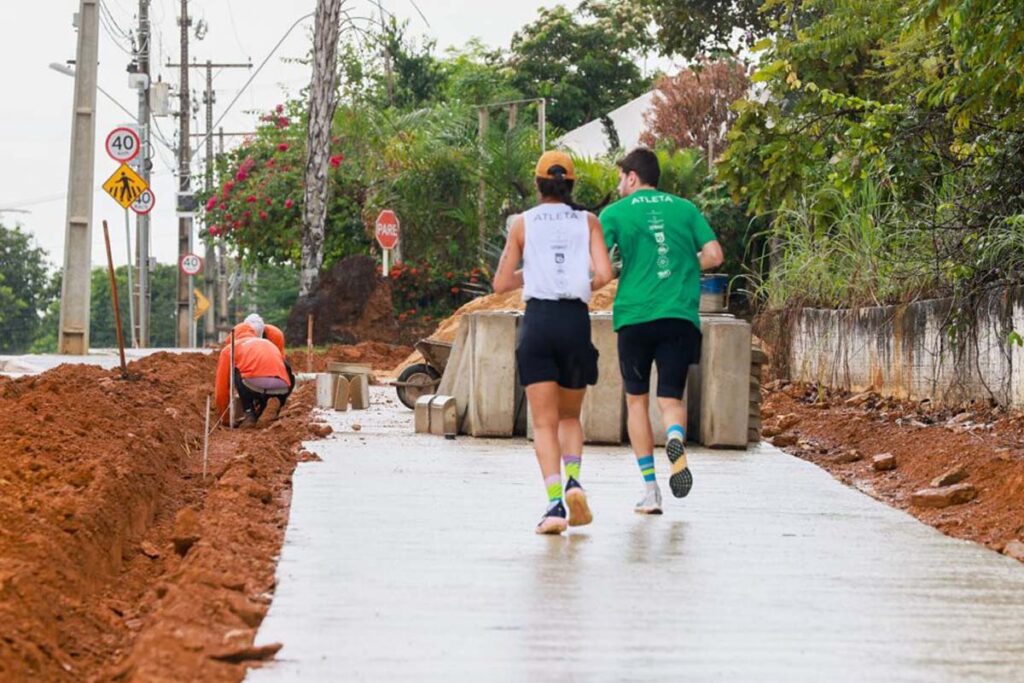 Obras no entorno do Parque Cesamar ultrapassam 60% e ganham novas estações de apoio