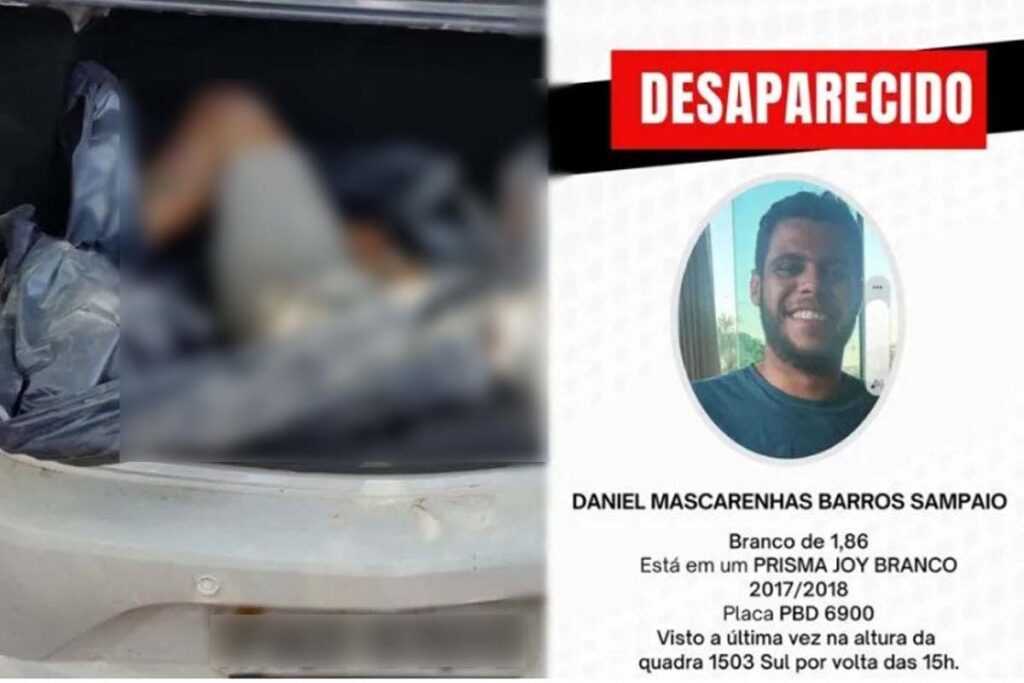 Homem é encontrado morto dentro porta-malas de carro na região sul de Palmas