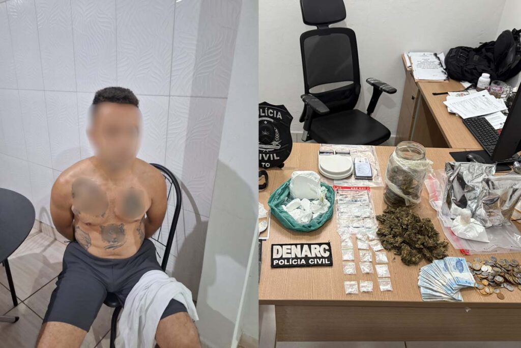 Operação contra tráfico de drogas em Araguaína prende sete suspeitos