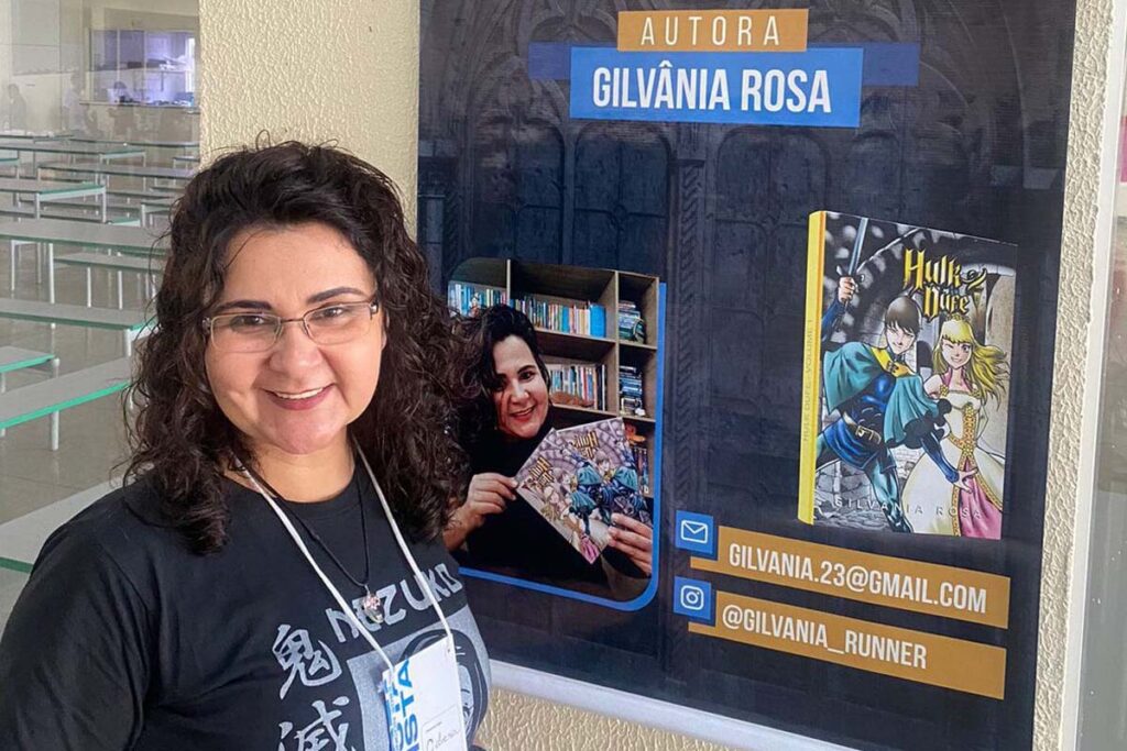 Professora da rede municipal de Palmas lança livro infantil ilustrado em mangá