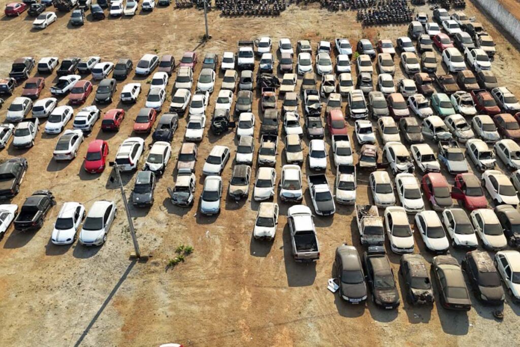 Detran-TO convoca proprietários para retirada de mais de 1.900 veículos em Araguaína, Gurupi e Arraias