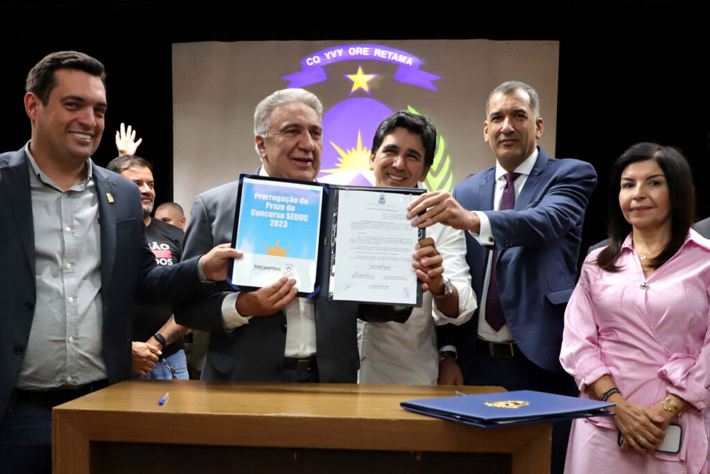 Governo do Tocantins prorroga concurso da Educação por dois anos e categoria cobra avanço do PCCR