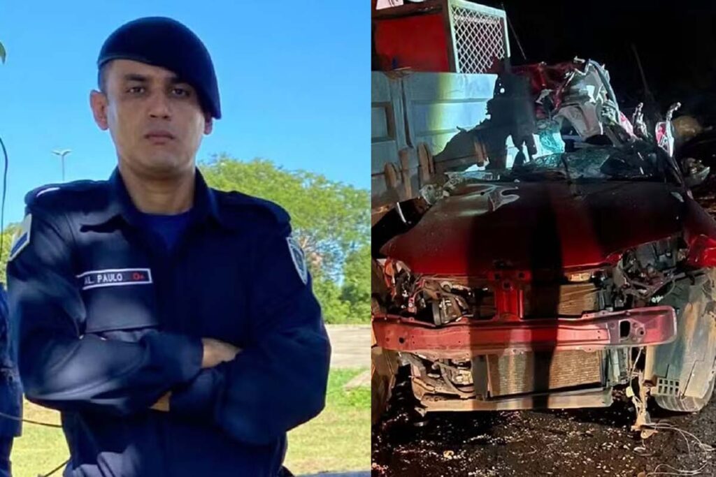 Guarda metropolitano de Palmas morre em acidente na BR-010 entre Porto Nacional e Silvanópolis