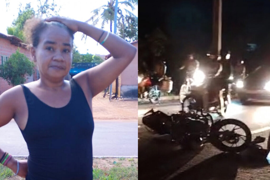 Mulher morre em acidente envolvendo motocicleta e carro em Araguaína