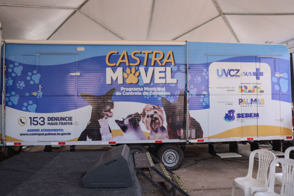 Palmas inicia Castramóvel para castração gratuita de cães e gatos e combate a zoonoses