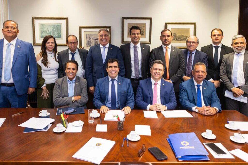 Laurez Moreira discute com bancada federal R$ 300 milhões para saúde e novas obras no Tocantins