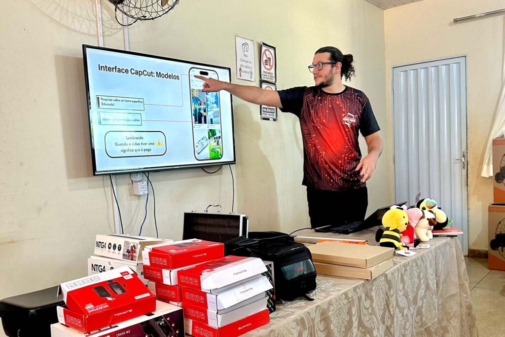 Oficina gratuita de vídeos curtos chega ao IFTO com foco em educação e tecnologia