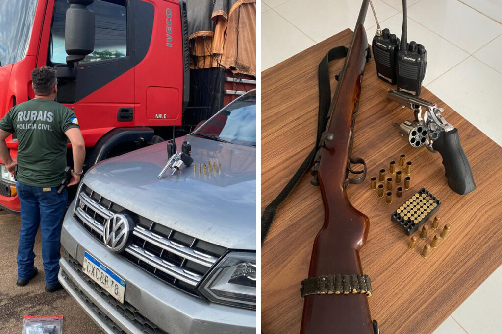 Operação investiga furto de caminhão e adubo e cumpre mandados em Santa Rosa do Tocantins