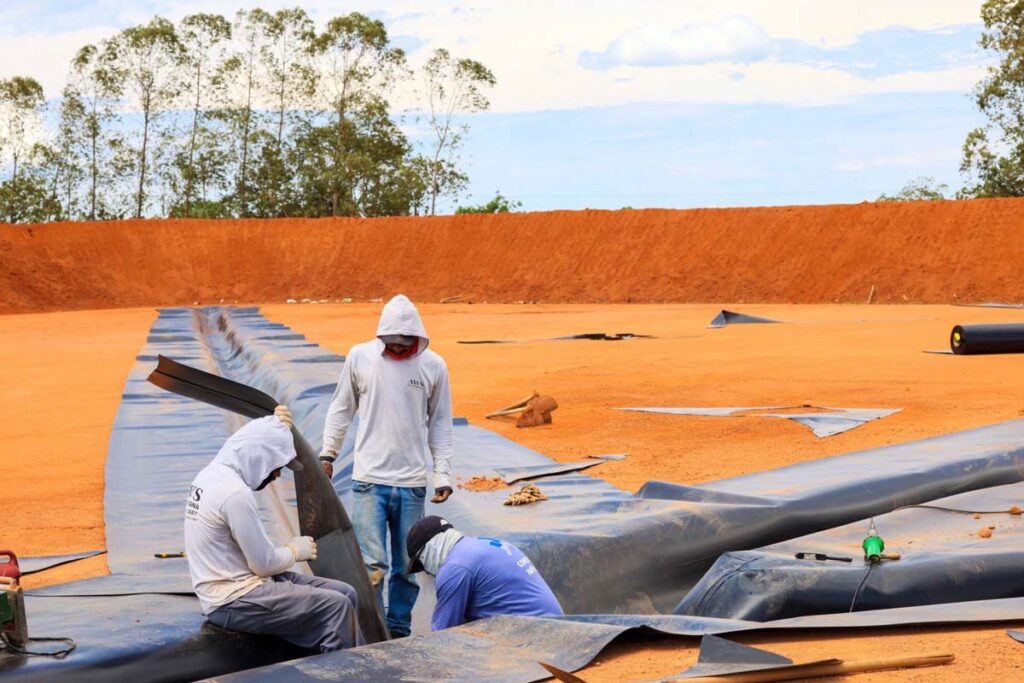 Palmas inicia construção da 7ª célula do aterro sanitário para ampliar capacidade de disposição de resíduos