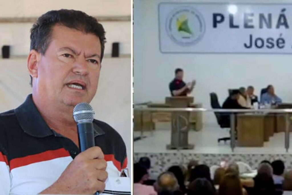 Prefeito de Araguaçu é criticado por ameaçar vereadores durante sessão solene
