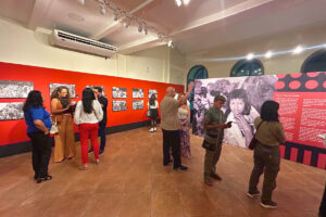 exposição “Festa de Peixe e Lontra – Histórias do Povo Krahô”