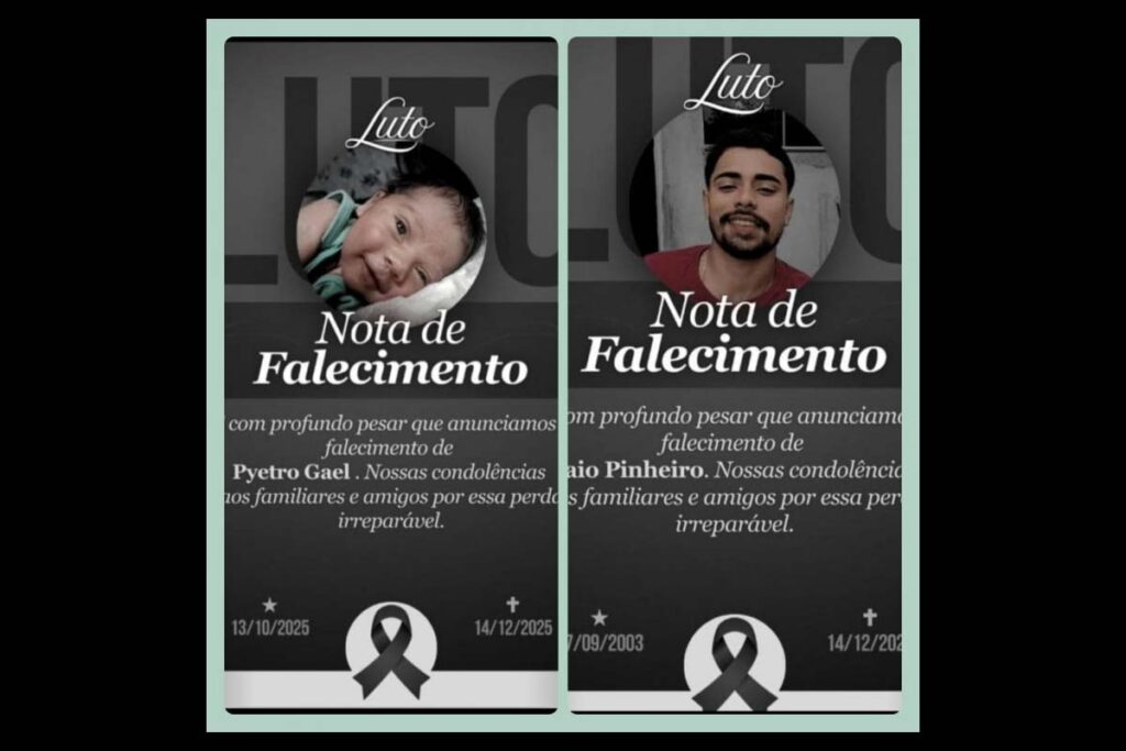 Acidente na BR-153 em Araguaína mata jovem de 22 anos e bebê de 2 meses