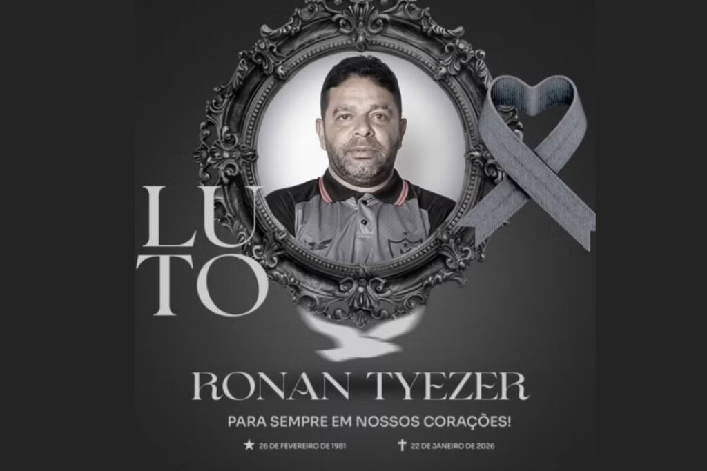 Técnico Ronantyezer Rodrigues, do sub-20 do Águia de Marabá, vítima de acidente na BR-153