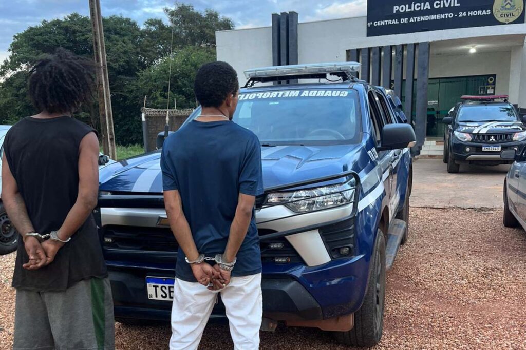 Dois suspeitos são presos por furto de fios na nova via do Acesso Norte, em Palmas