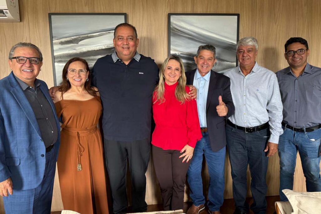 Eduardo Gomes recebe prefeitos do Bico do Papagaio em reunião no Senado Federal, em Brasília