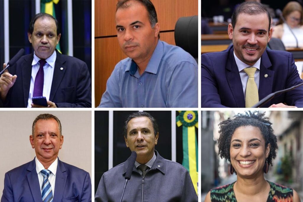 Em 2024, cinco deputados do Tocantins votaram contra prisão do mandante da morte de Marielle Franco
