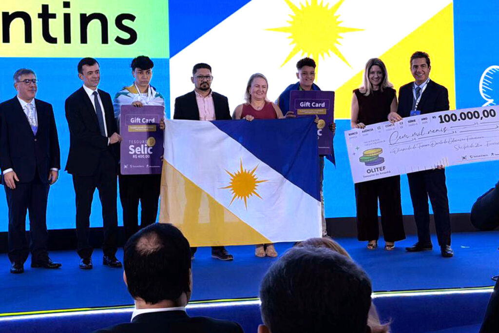 Escolas de Palmas e Gurupi recebem R$ 100 mil na Olimpíada do Tesouro Direto de Educação Financeira