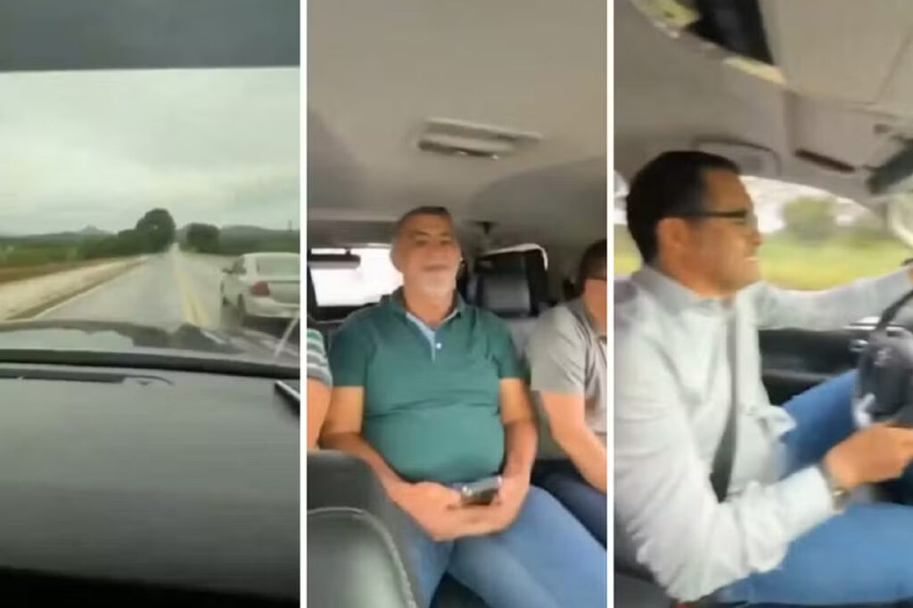 Governador Wanderlei Barbosa é criticado por ultrapassagem proibida na TO-387