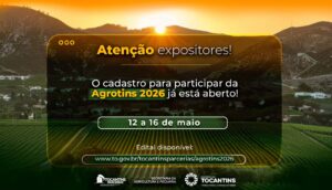 Agrotins 2026 terá mais de 380 estandes e abre cadastro para empresas e produtores