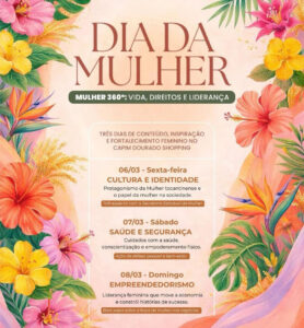 Programação “Mulher 360” reúne empresárias e lideranças no Capim Dourado Shopping em Palmas