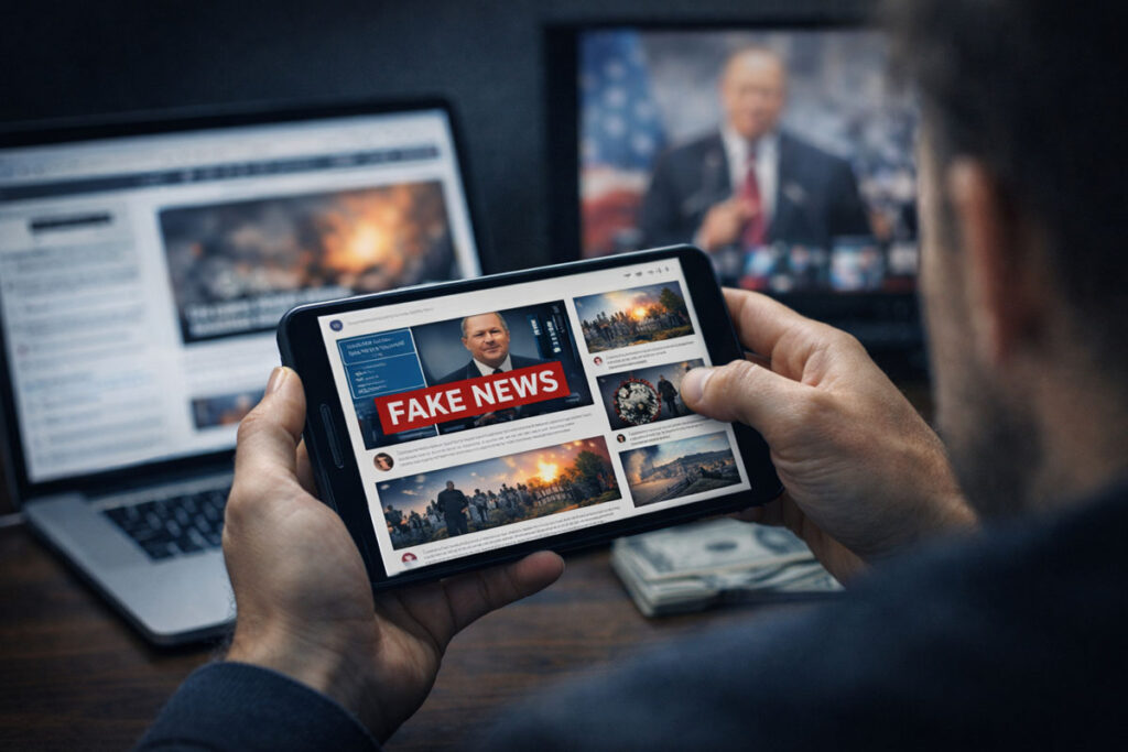 Indústria das Fake News: como políticos, influencers e negócios lucram com a desinformação