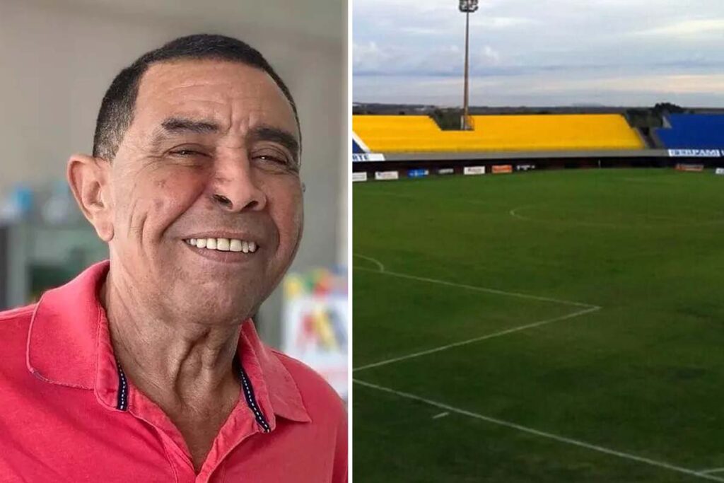 Estádio Nilton Santos, em Palmas, passa a se chamar Estádio Domingos Santos