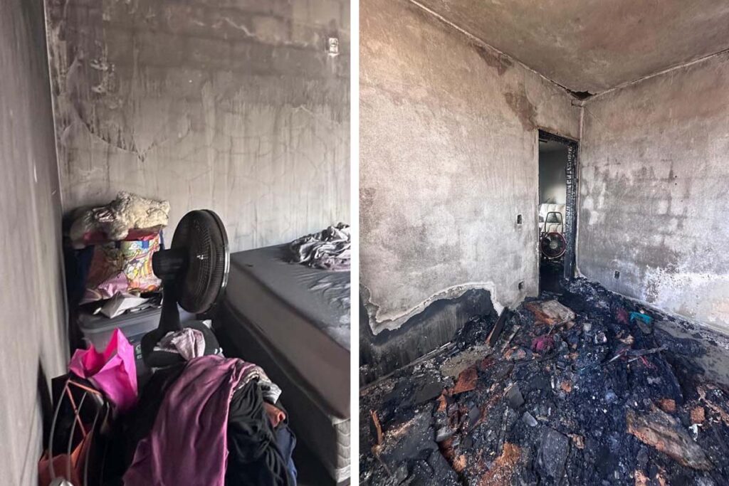 Incêndio em apartamento interdita bloco de apartamentos em Palmas