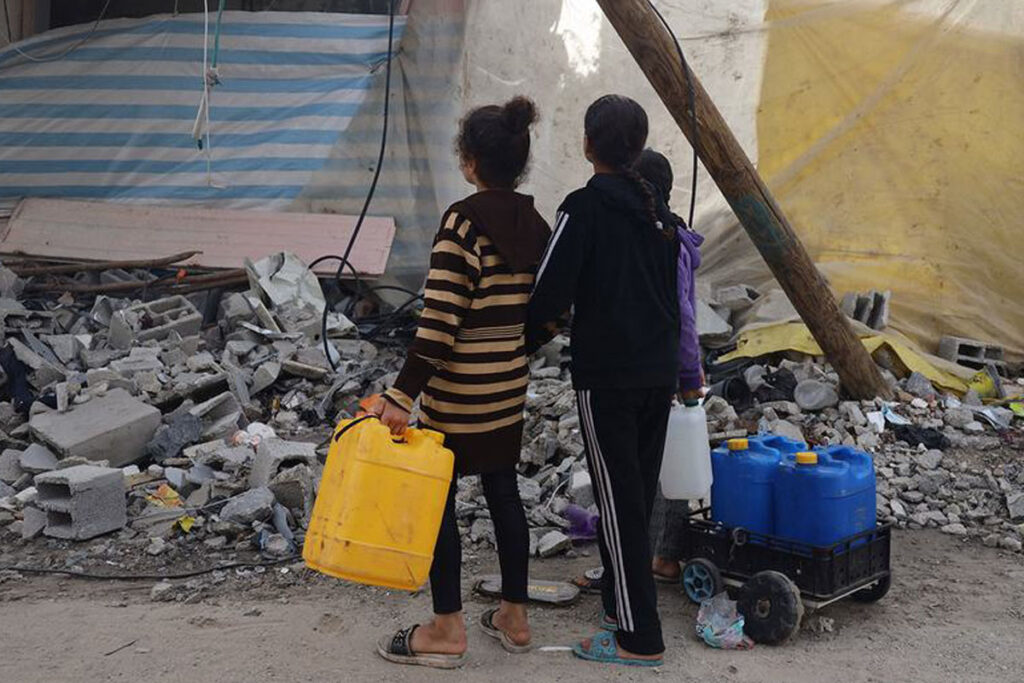 Relatório da MSF acusa Israel de usar privação de água como arma em Gaza