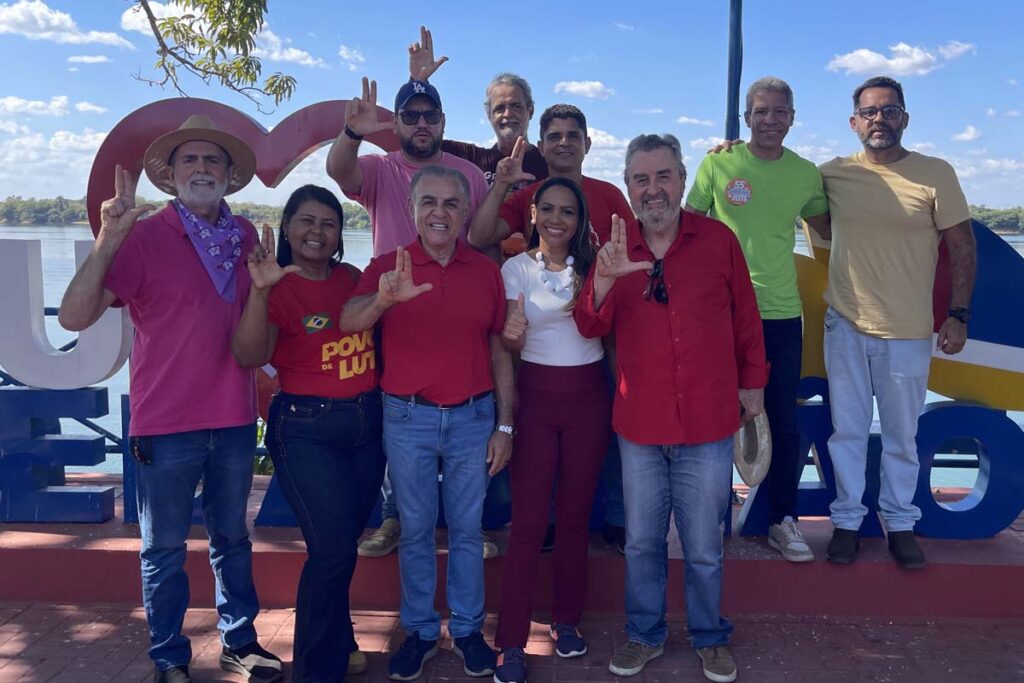 Caravana do Time do Lula percorre Bico do Papagaio com presença de Vilela